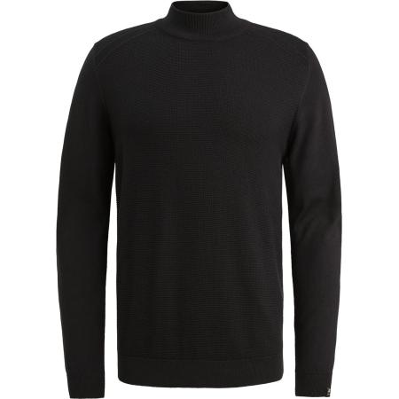 Vanguard Trui Knitted Turtle Zwart
