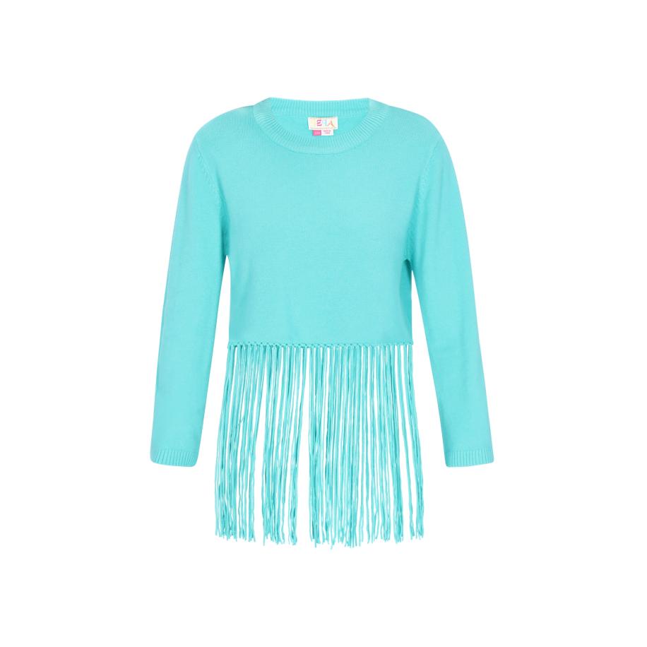 IZIA IZIA Trui turquoise -