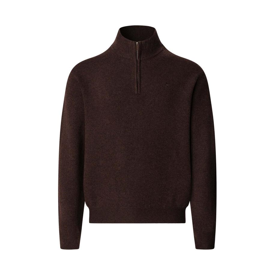 Hackett London Hackett London Trui donkerbruin -
