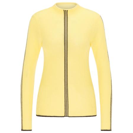 MYMO MYMO Trui lichtgeel / zwart