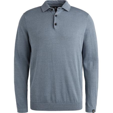 Vanguard Longsleeve Poloshirt Blauw