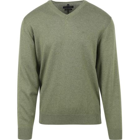 Casa Moda Pullover Army Groen