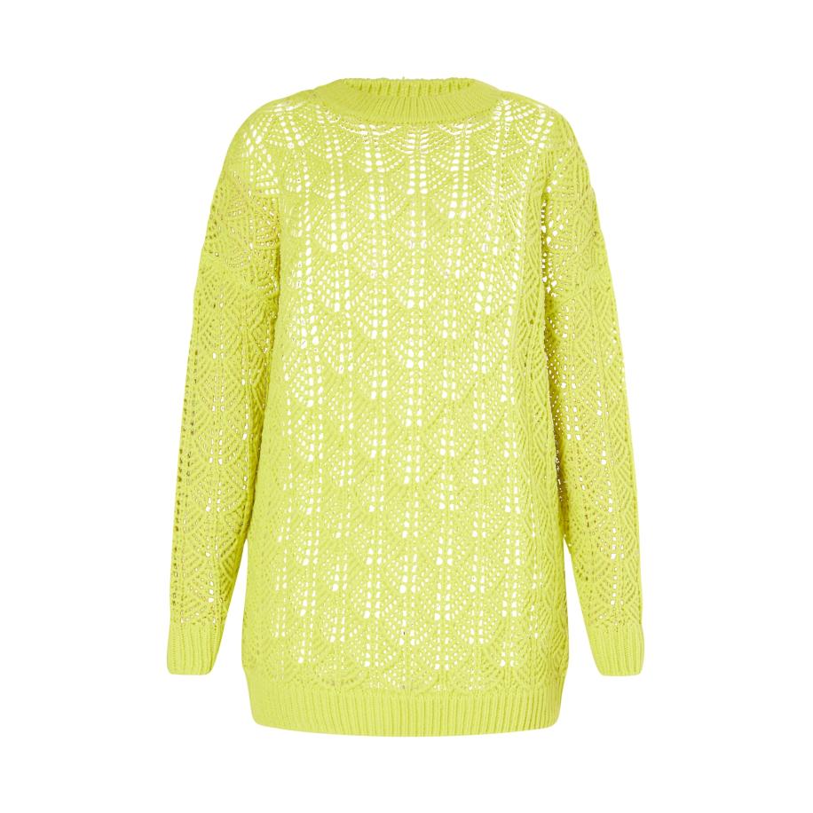 IZIA IZIA Trui Hoona limoen -