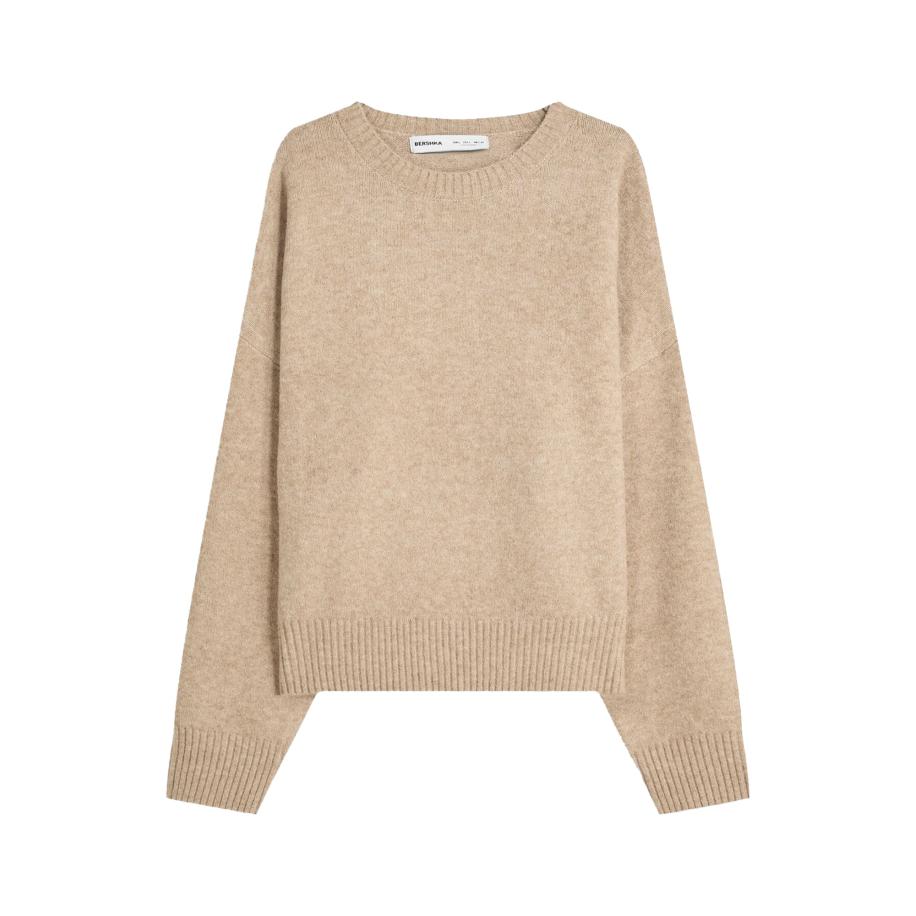 Bershka Bershka Trui lichtbruin -