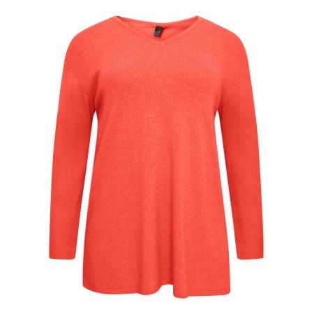 Yoek YOEK Trui koraal