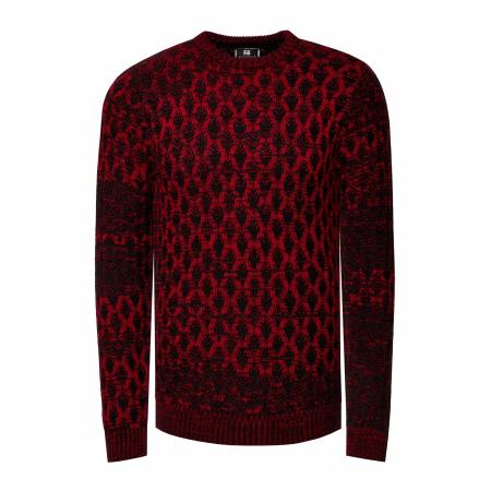 Rusty Neal Rusty Neal Trui rood / zwart