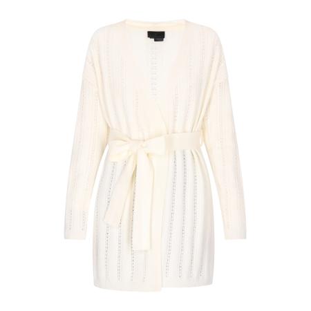 DreiMaster DreiMaster Klassik Gebreid vest offwhite