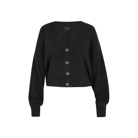 DreiMaster DreiMaster Klassik Gebreid vest zwart