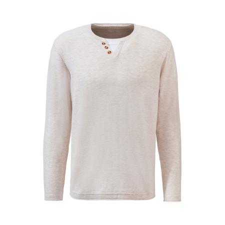 H.I.S H.I.S Trui ecru / wit