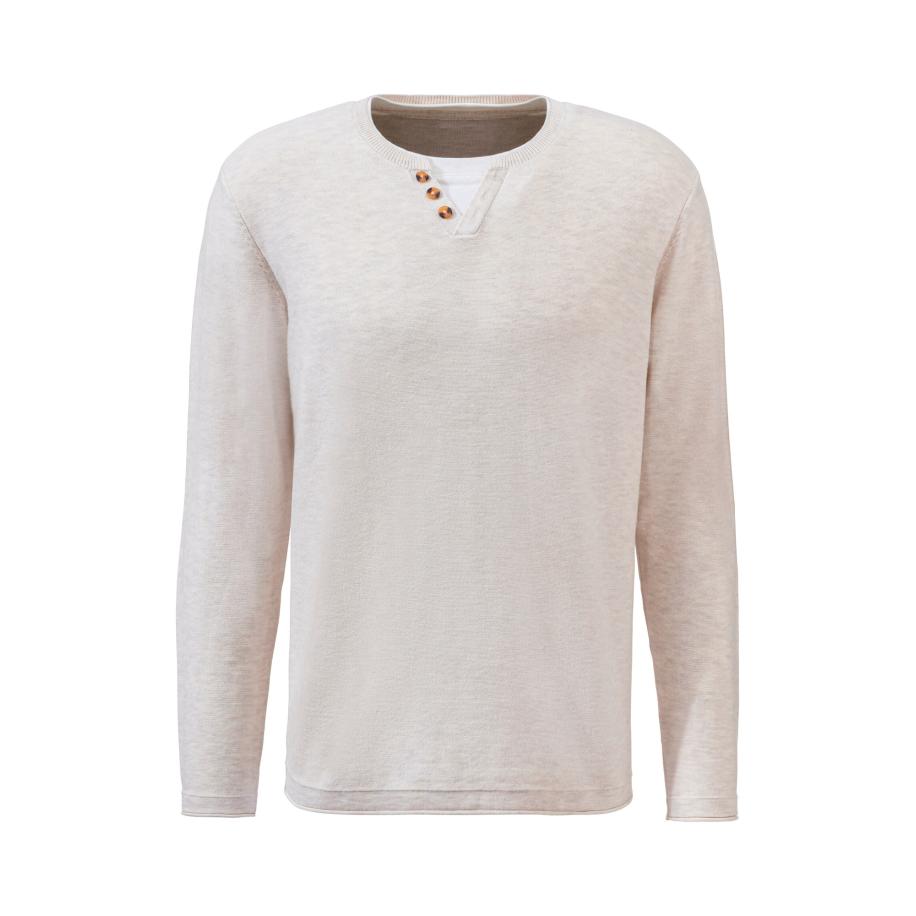 H.I.S H.I.S Trui ecru / wit -