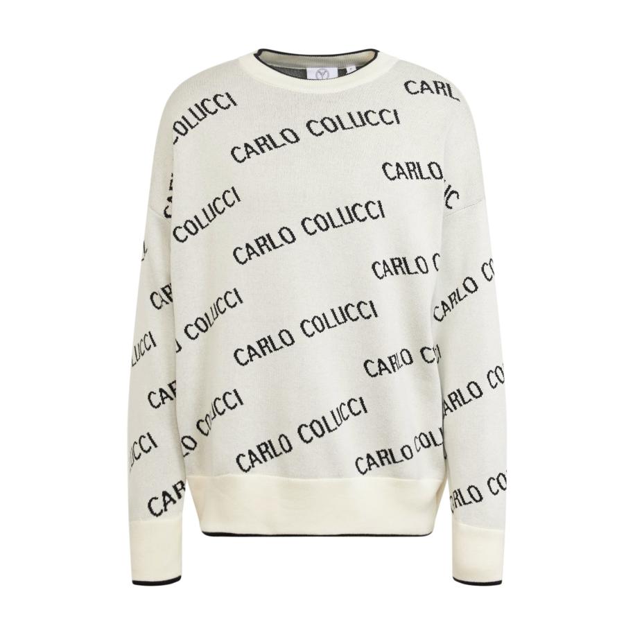 carlo colucci Carlo Colucci Trui zwart / wit -