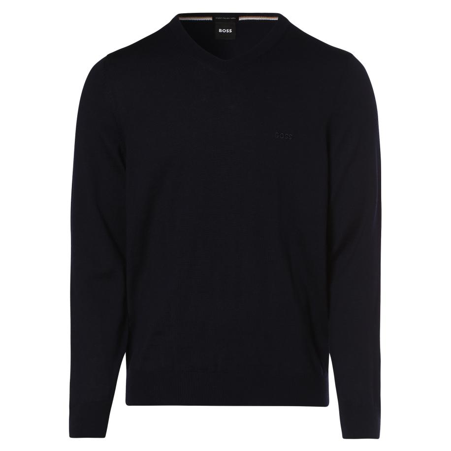 BOSS Trui Baram-L marine Blauw