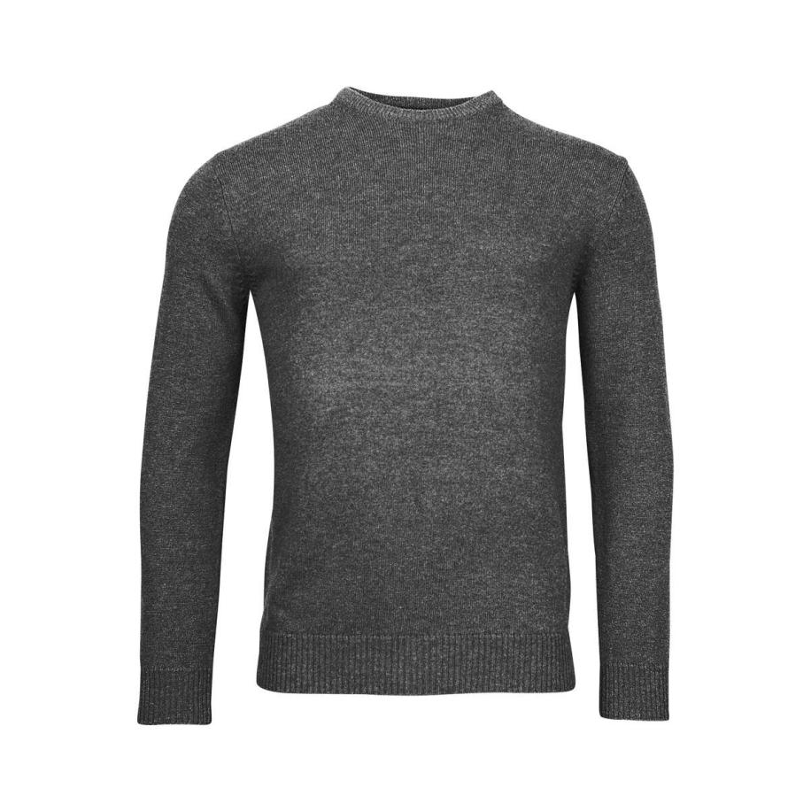 Baileys Trui ronde halsdonkergrijs, Effen Grijs