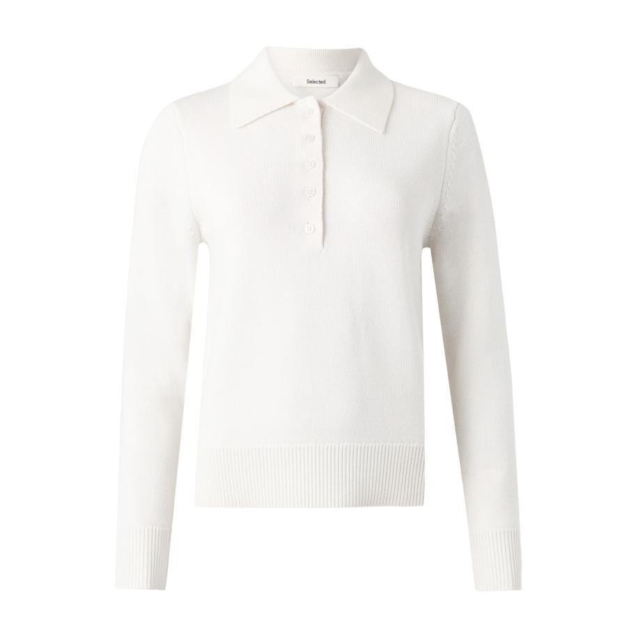 Selected SELECTED Trui SLFTHEA wit -