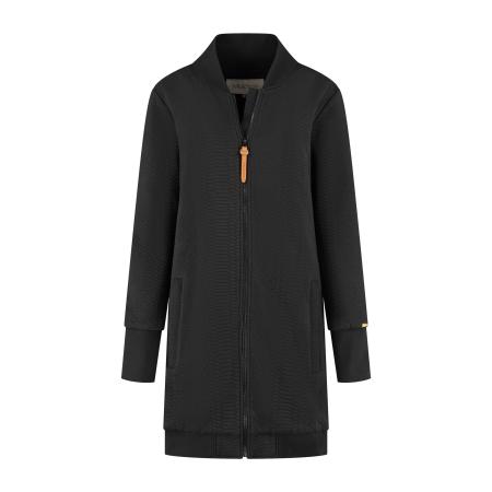 MGO MGO Sweatvest Rosan zwart