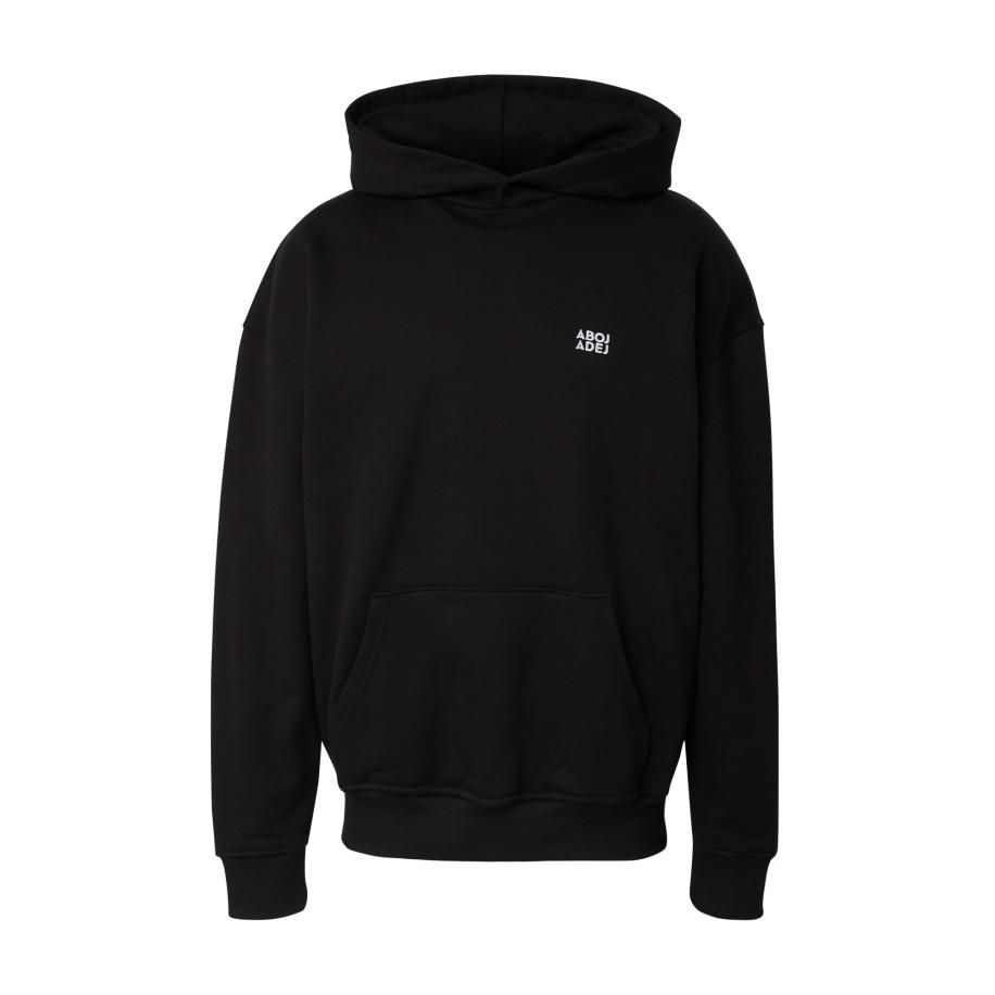 ABOJ ADEJ ABOJ ADEJ Sweatshirt Afabet zwart -