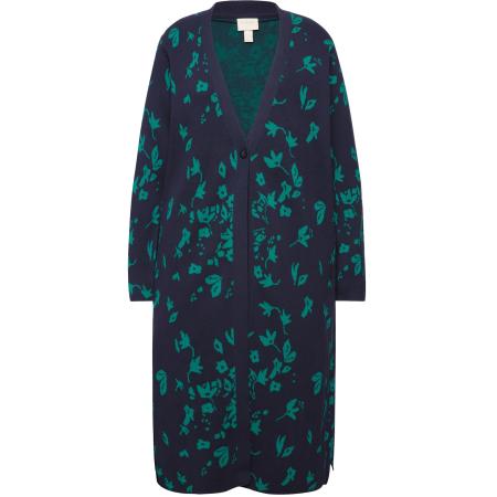 Ulla Popken Ulla Popken Gebreid vest marine / groen