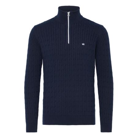 Kronstadt Kronstadt Trui KSCall half zip donkerblauw
