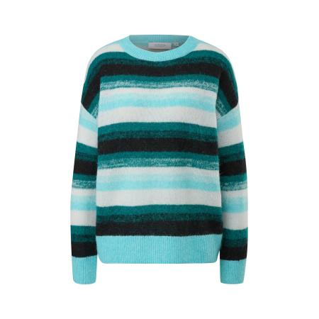 comma casual identity comma casual identity Trui blauw / zwart / wit