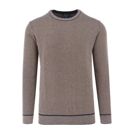 Marvelis Casual Trui ronde hals noga, Motief