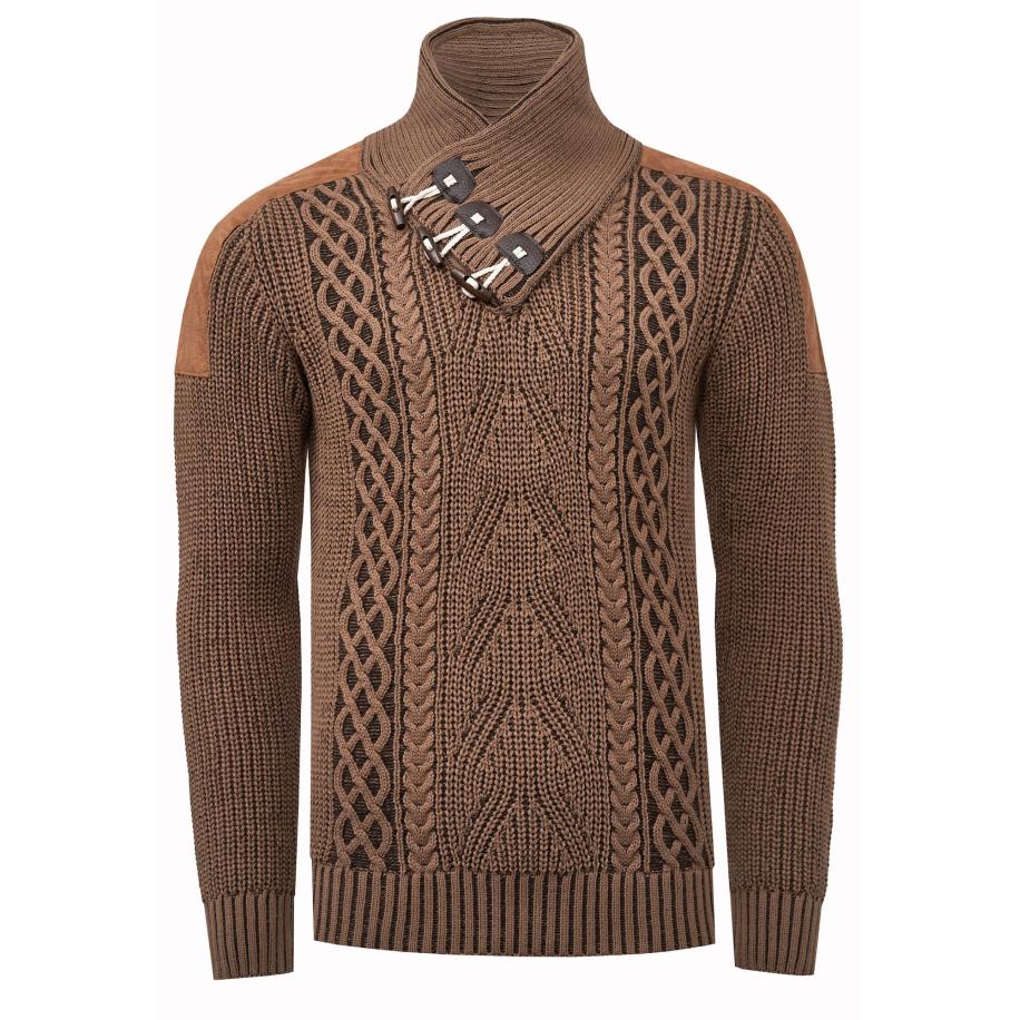 Rusty Neal Rusty Neal Trui camel -