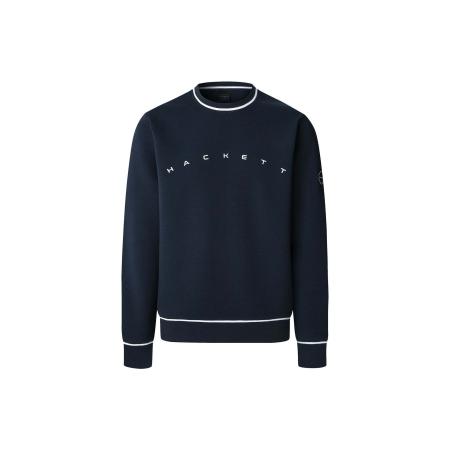 Hackett London Sweatshirt navy / wit