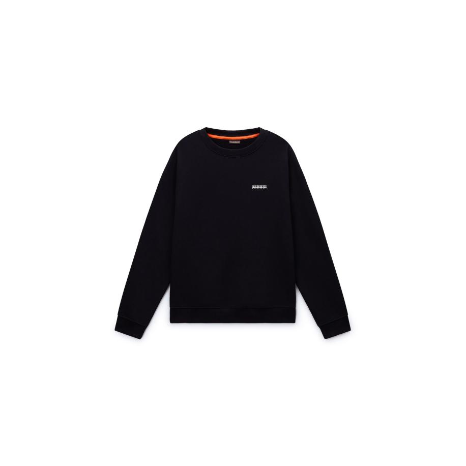 Napapijri NAPAPIJRI Sweatshirt B-Guide blauw / mandarijn / zwart / wit -