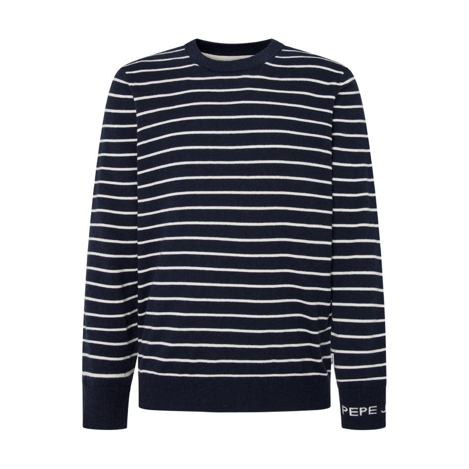 Pepe Jeans Trui NEW ANDRE donkerblauw / wit Blauw