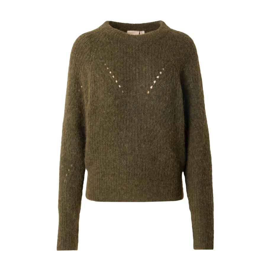 Vila VILA Trui VILoa olijfgroen -