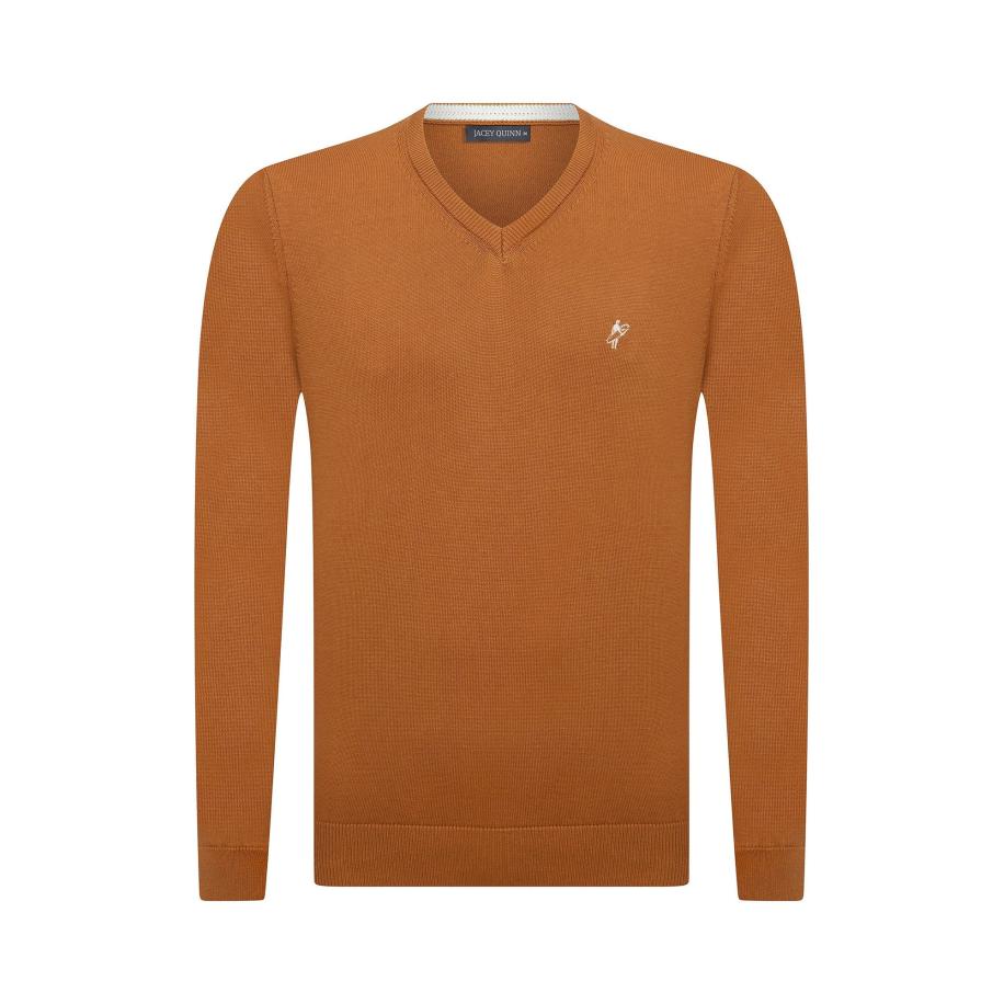 Jacey Quinn Jacey Quinn Trui bruin -