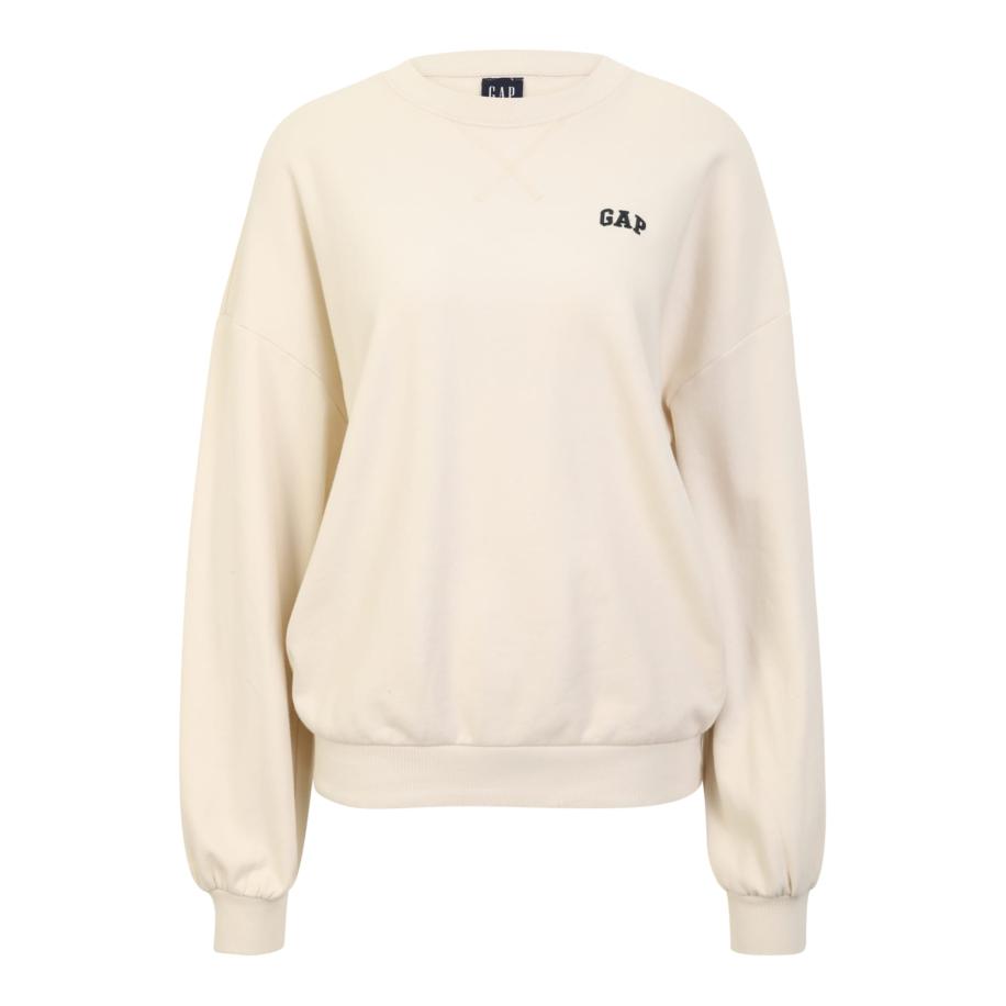 GAP Gap Tall Sweatshirt VOLUME - JAPAN lichtbeige / zwart -