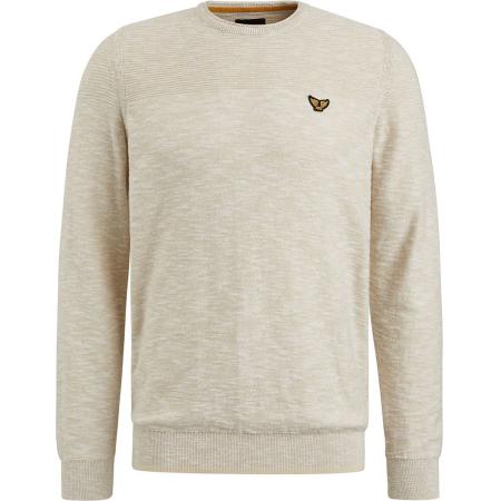 PME Legend Mouliné Trui Ecru