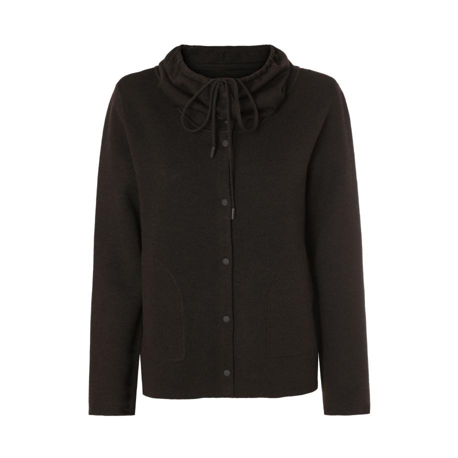 TATUUM TATUUM Sweatvest Martena chocoladebruin -