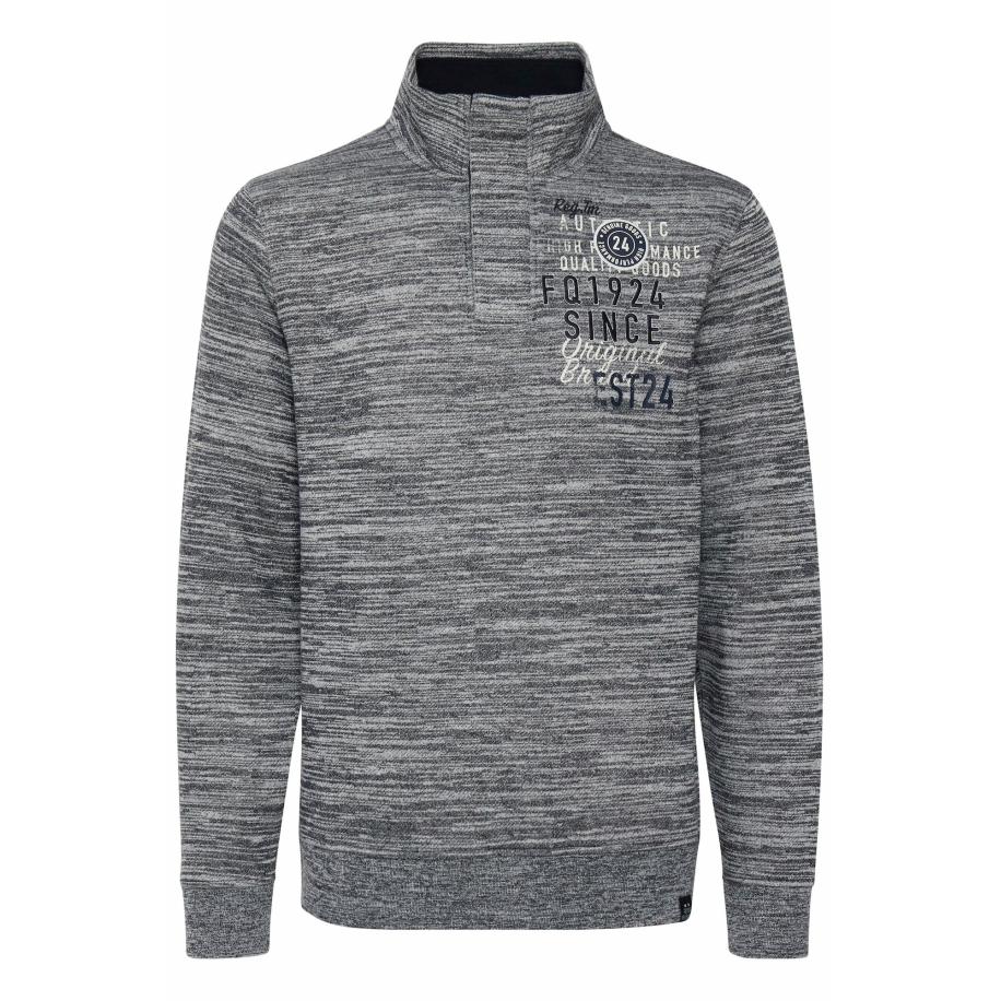 FQ1924 FQ1924 Trui GUDMUND navy / zwart / wit -