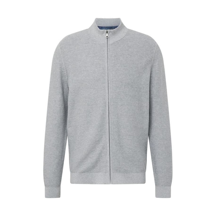 Olymp OLYMP Gebreid vest grijs gemêleerd -