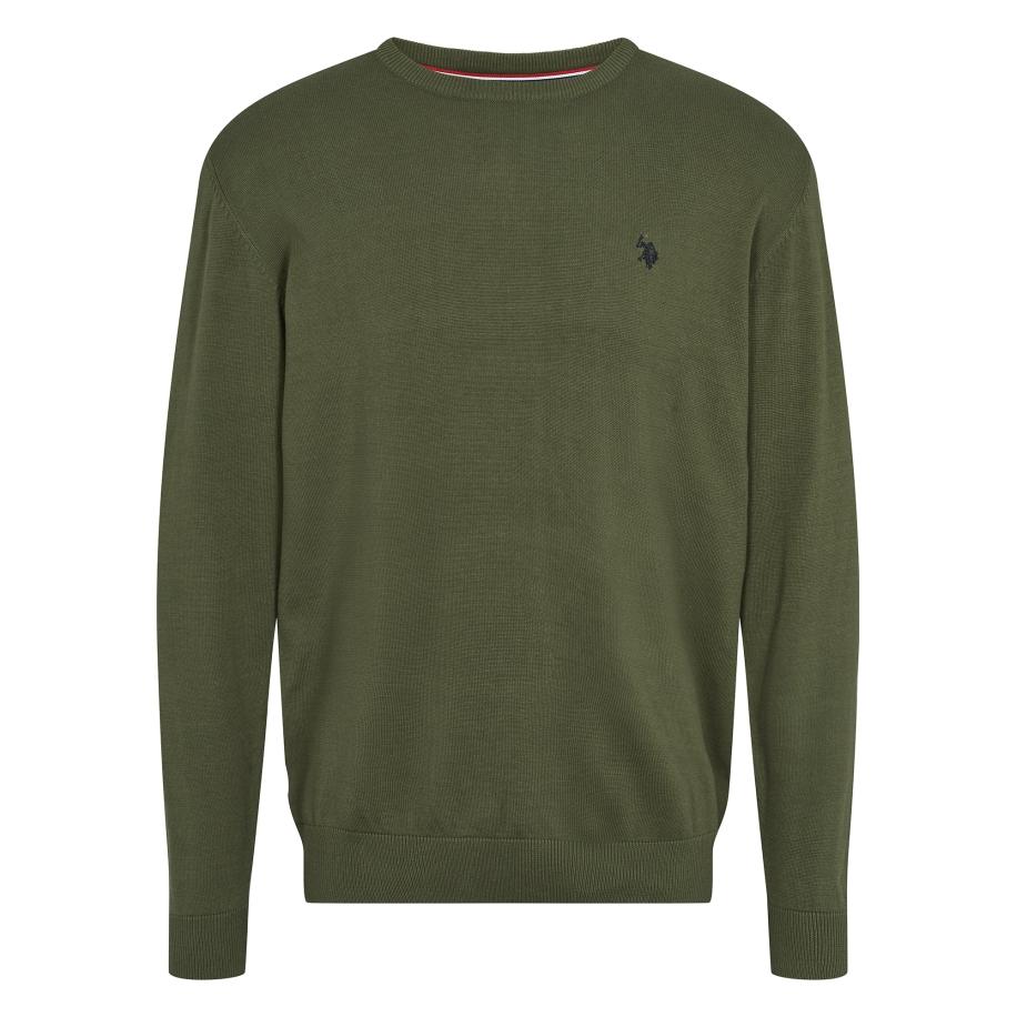 U.S. Polo Assn. U.S. POLO ASSN. Trui Adair donkergroen -