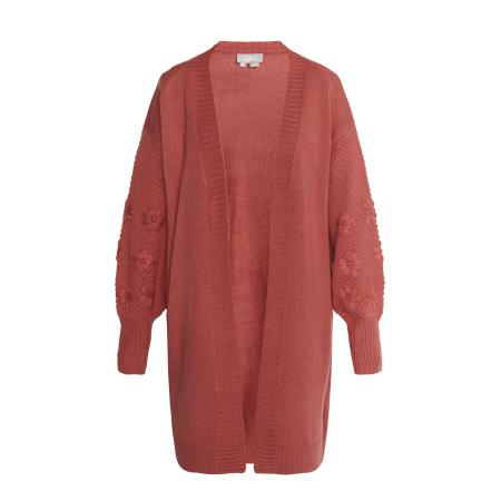 Usha Usha Gebreid vest oudroze