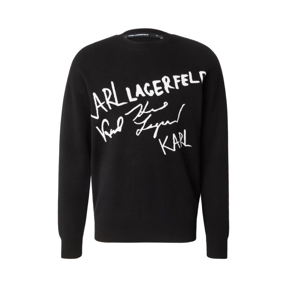 Karl Lagerfeld Karl Lagerfeld Trui zwart / wit -