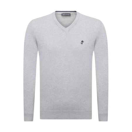 Jacey Quinn Jacey Quinn Trui grijs gemêleerd