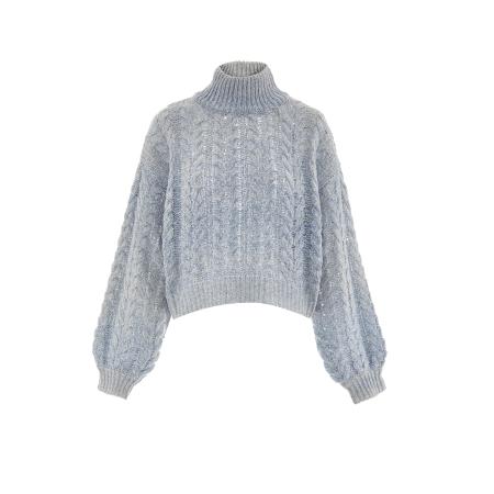 Sookie Sookie Trui blauw gemêleerd