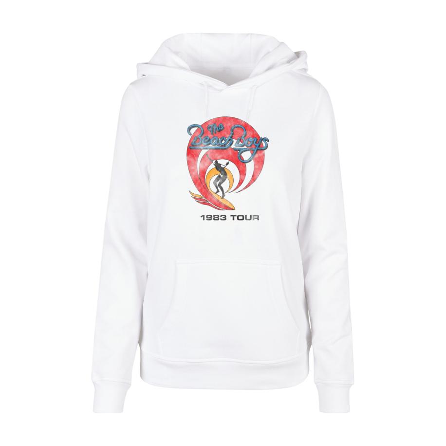 F4NT4STIC F4NT4STIC Sweatshirt The Beach Boys Band Surfer 83 Vintage gemengde kleuren / wit -