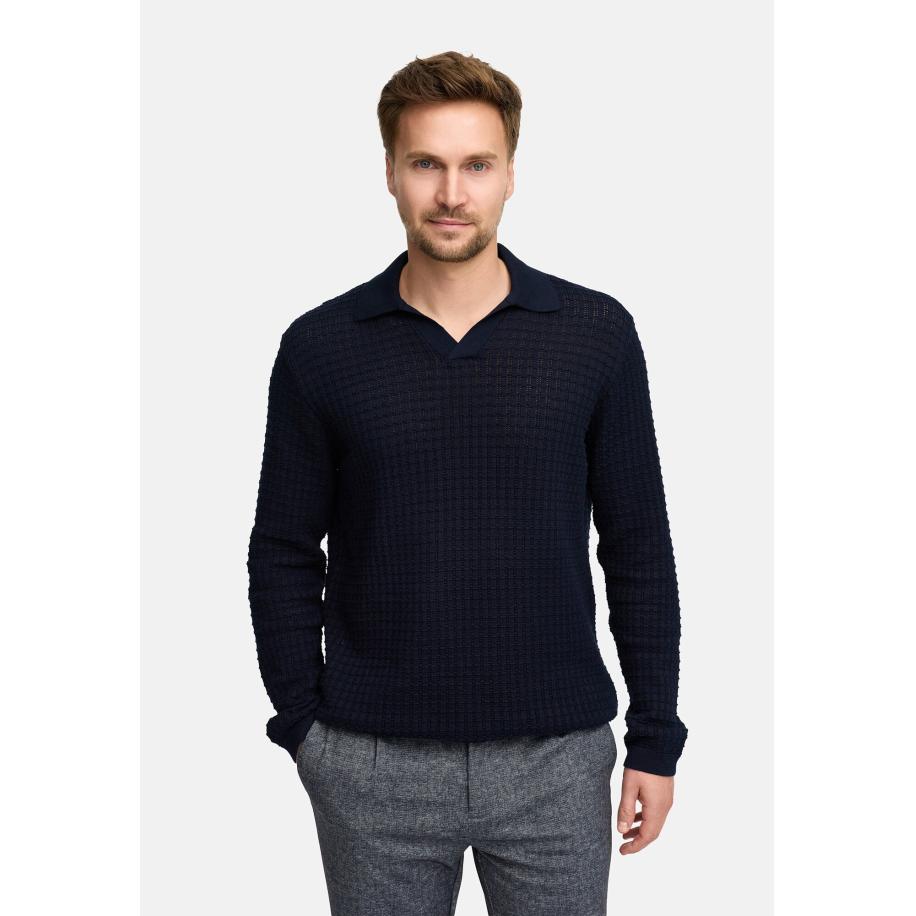 JEFF Trui JFLane blauw Blauw