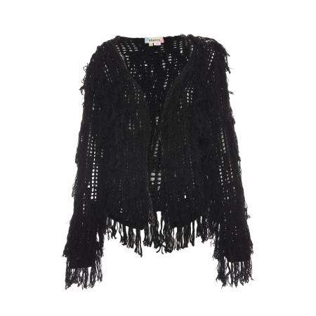 ebeeza ebeeza Gebreid vest zwart