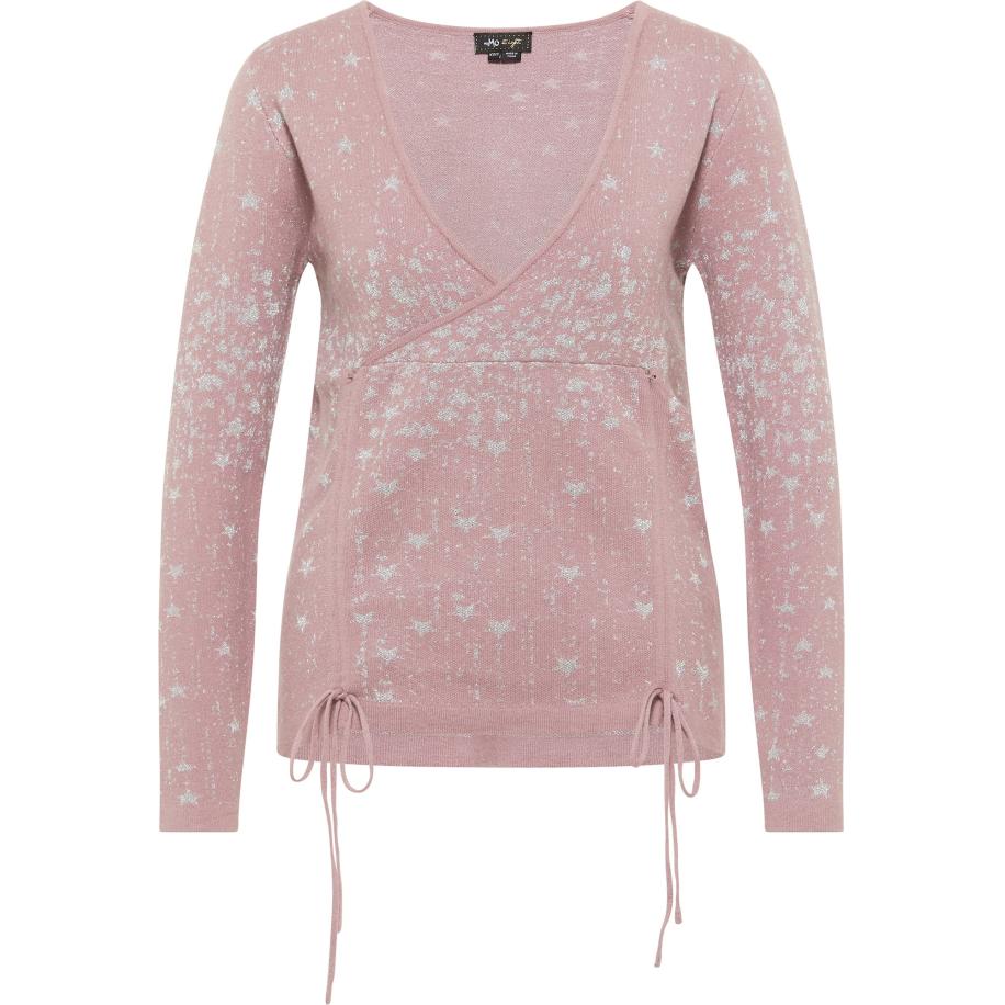 MyMo At Night myMo at night Trui oudroze / zilver -