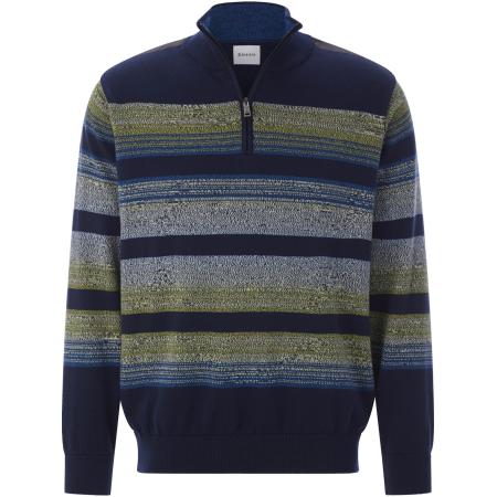 BABISTA BABISTA Trui Nelor donkerblauw / grijs / groen