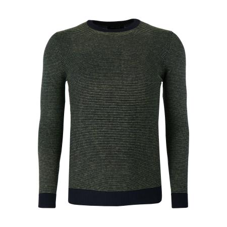 Marvelis Casual Trui ronde hals groen, Effen