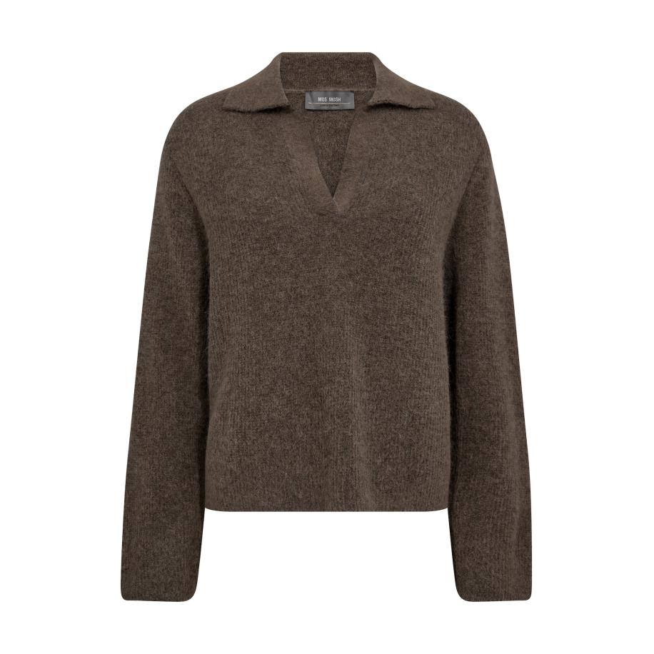 Mos Mosh MOS MOSH Trui MMThora Aidy bruin -