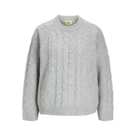 JJXX JJXX Trui JXJosie grijs gemêleerd