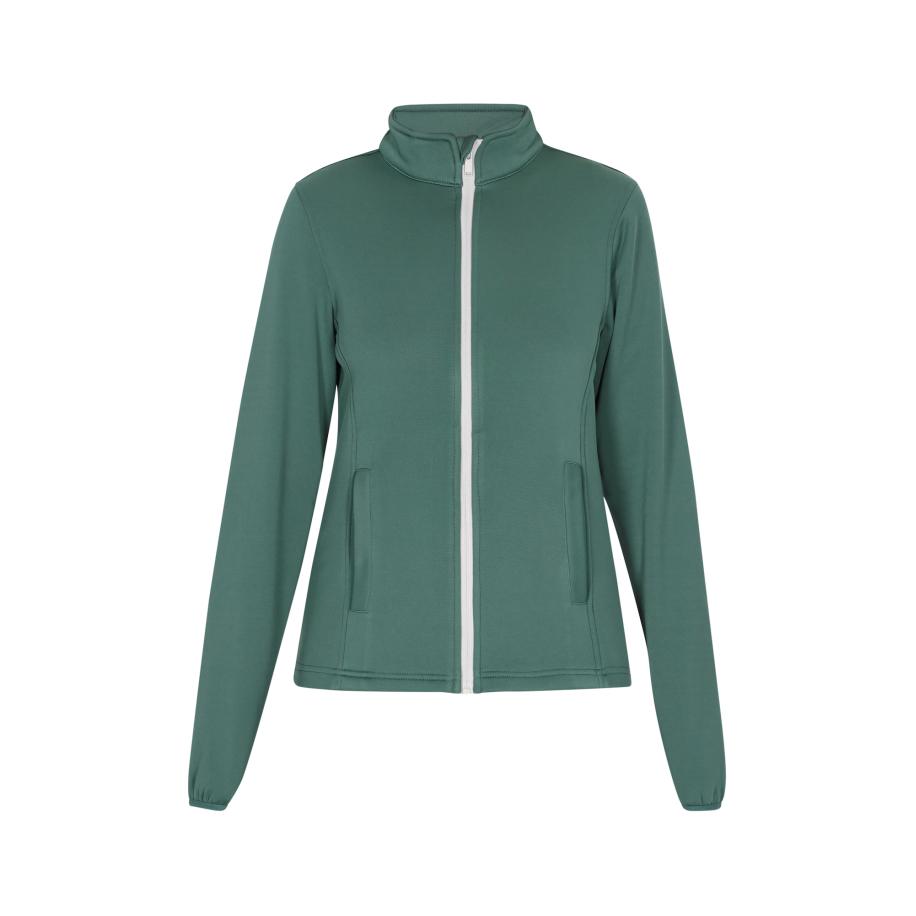MyMo ATHLSR myMo ATHLSR Sweatvest groen -