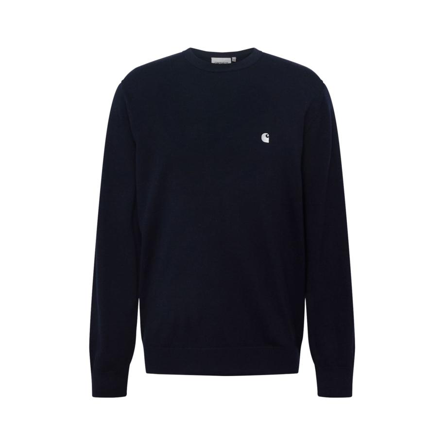 Carhartt WIP Carhartt WIP Sweatshirt Madison navy / wit -